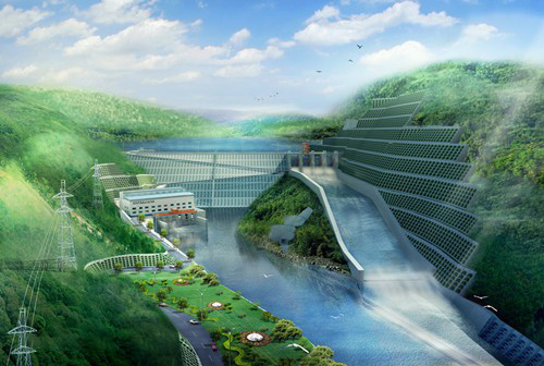 天祝老挝南塔河1号水电站项目